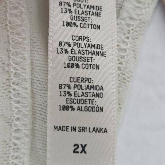 SKIMS FLOCKED LOGO PANTY NWT - Picture 5 of 10